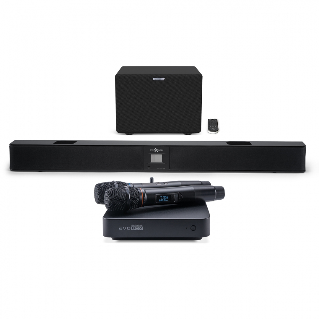 караоке-комплект EVOBOX Plus + EvoSound Bar (саундбар с караоке) в Якутске