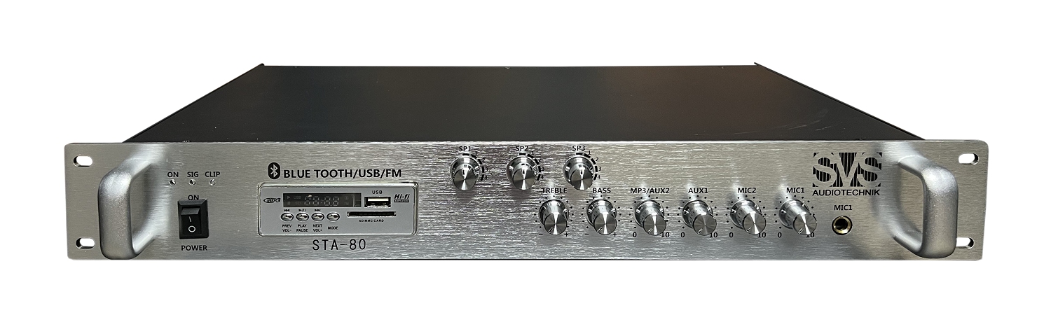 SVS Audiotechnik STA-80 Микшер-усилитель для систем Public Address в Якутске